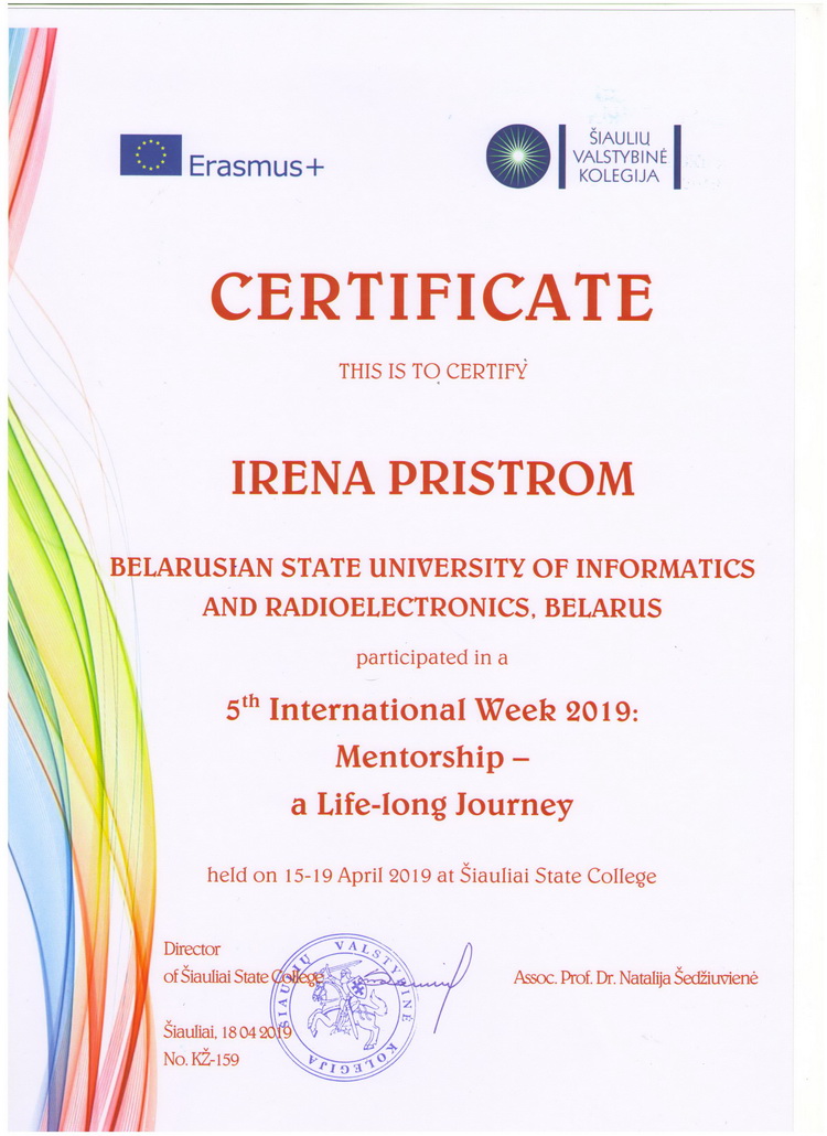 International Week-2019